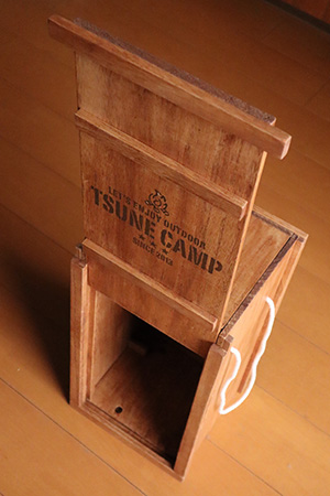 100均素材で武井の木製ケースをdiy そろソロsoloキャンプ By Tsune