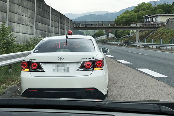 岐阜県警の覆面パトカー