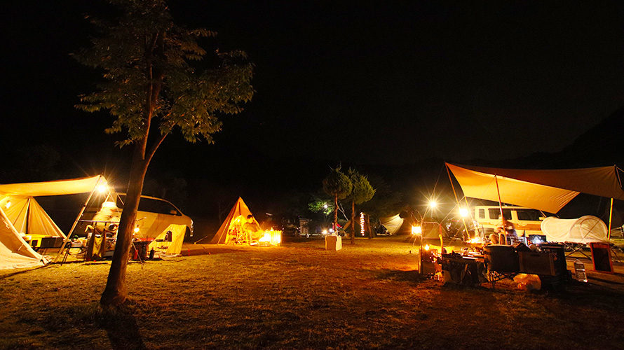 南光自然観察村でのオヤジソログルの夜